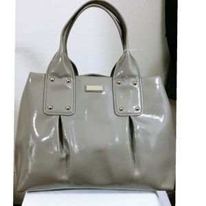 kate spade - Gray Patent Leather Bag